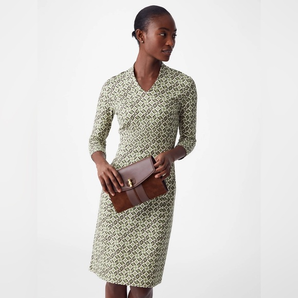 J. McLaughlin Ivana Dress in Ivory size Medium - Picture 5 of 9